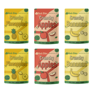 Freeze Dried Fruits - Healthy Crunchy Fruit with No Additives (6 BAGS)