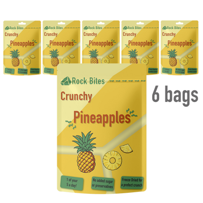 Freeze Dried Fruits - Healthy Crunchy Fruit with No Additives (6 BAGS)