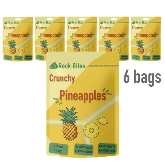 Freeze Dried Fruits - Healthy Crunchy Fruit with No Additives (6 BAGS)