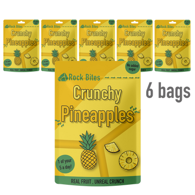 Freeze Dried Fruits - Healthy Crunchy Fruit with No Additives (6 BAGS)