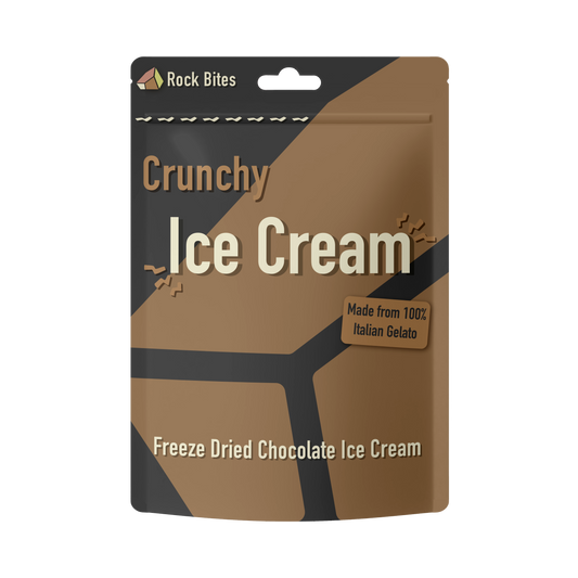 Rock Bites Freeze Dried Ice Cream - Crunchy Ice Cream that doesn't melt - 30g pouch
