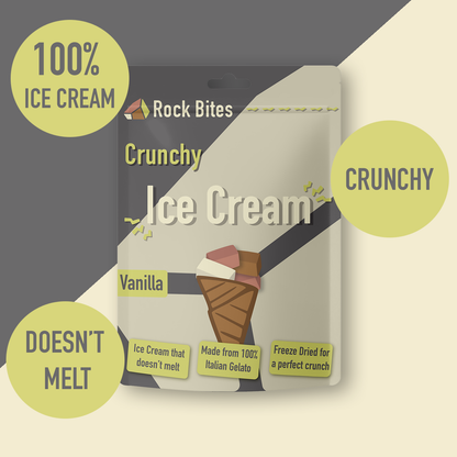 Rock Bites Ultimate Crunch Box - 3 Ice Cream, 3 Fruits , 1 Sweets (7 Bags)