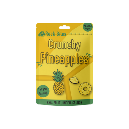 Rock Bites Freeze Dried Fruits - Healthy Crunchy Fruit with No Additives