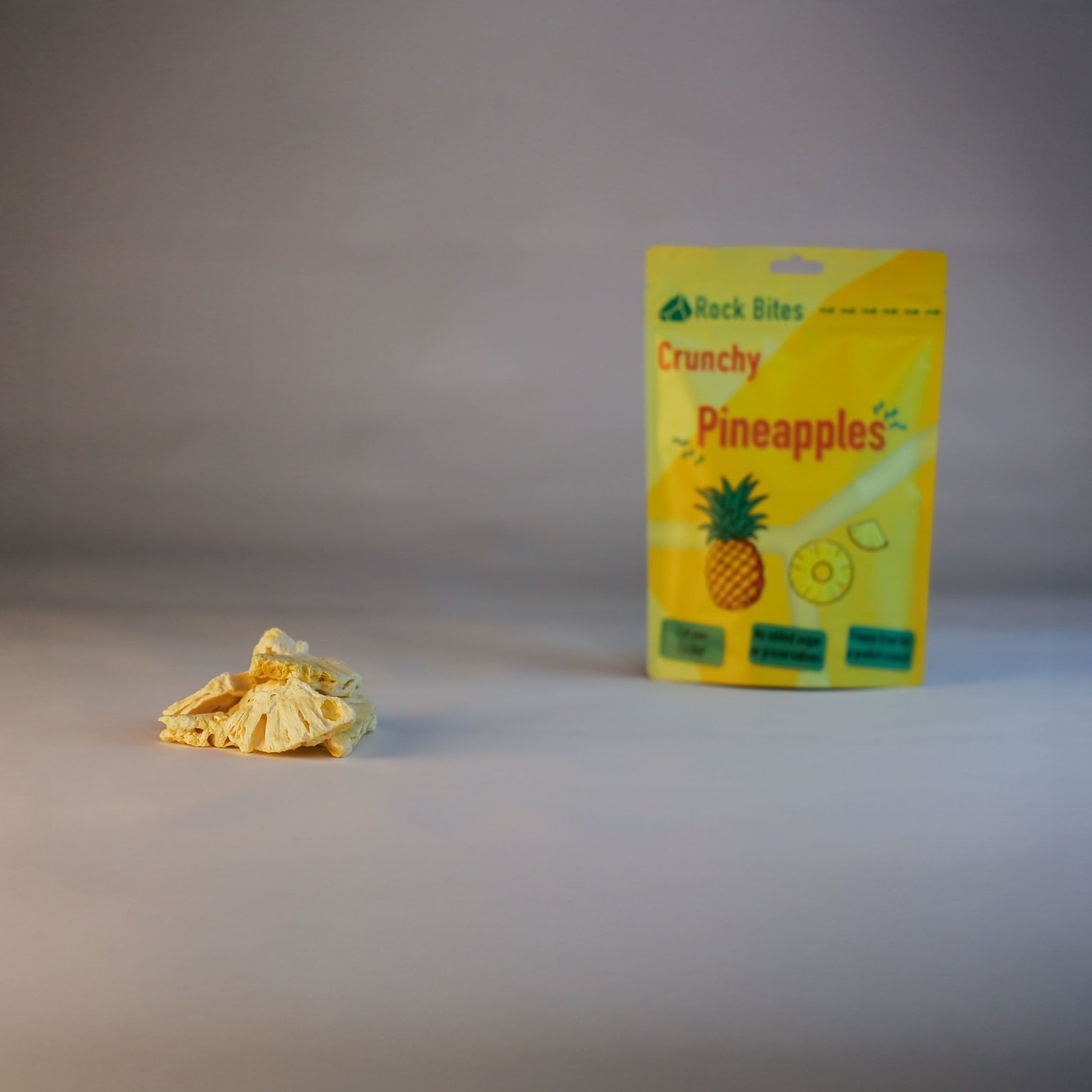 Freeze dried pineapple