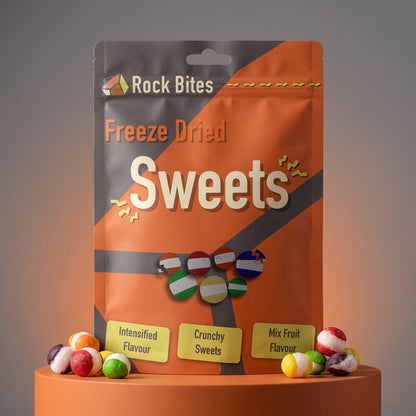 Freeze Dried Sweets - Crunchy Rainbow Sweets (6 BAGS)