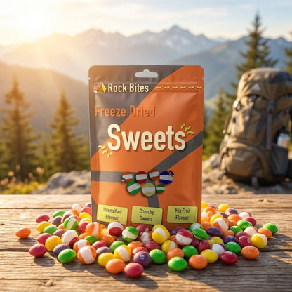 Freeze Dried Sweets - Crunchy Rainbow Sweets (6 BAGS)
